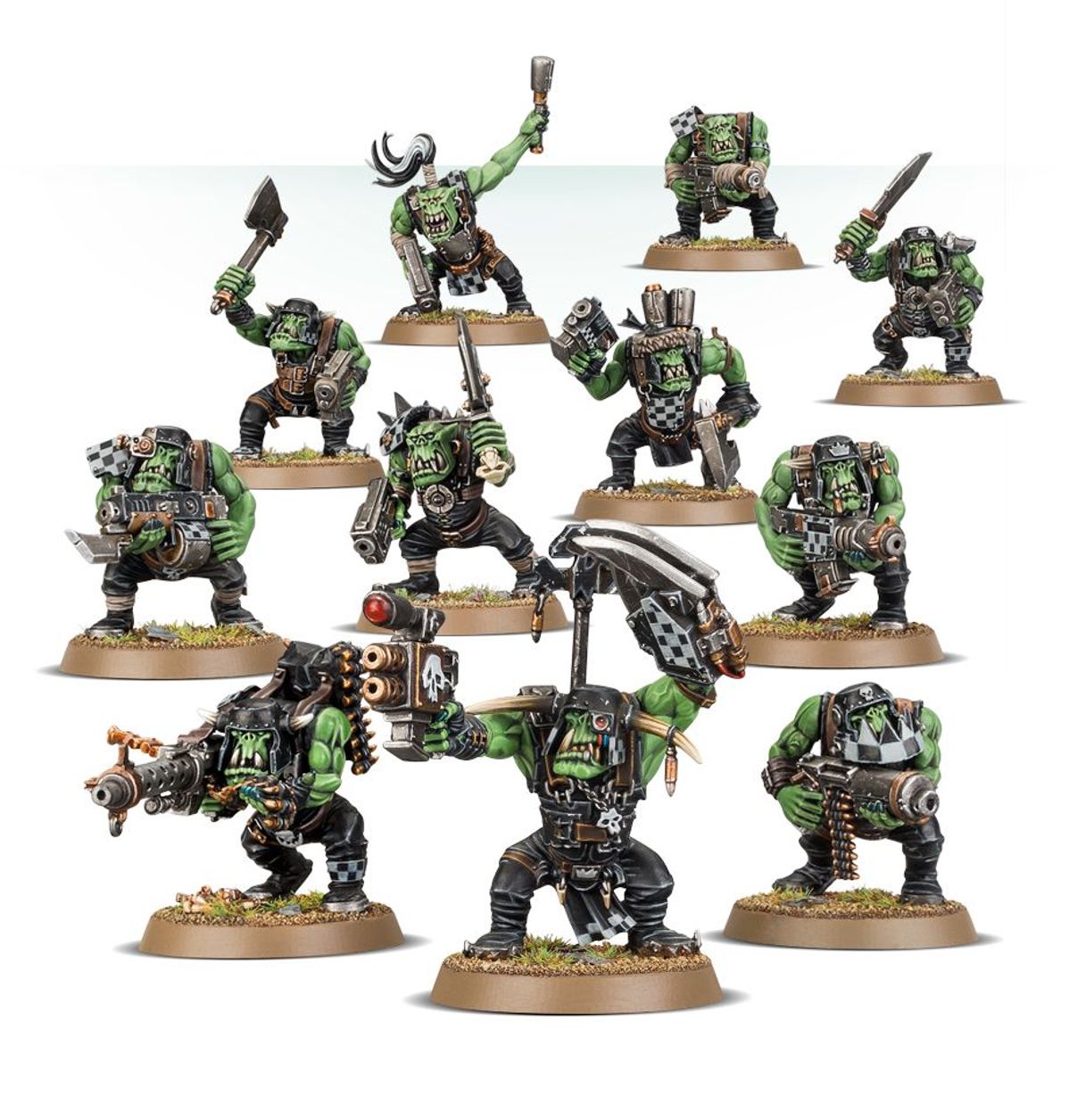 WH 40K ORK BOYZ - 50-10