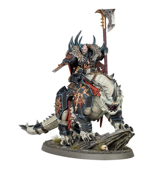 WH AOS SLAVES TO DARKNESS CHAOS LORD ON KARKADR - 8362