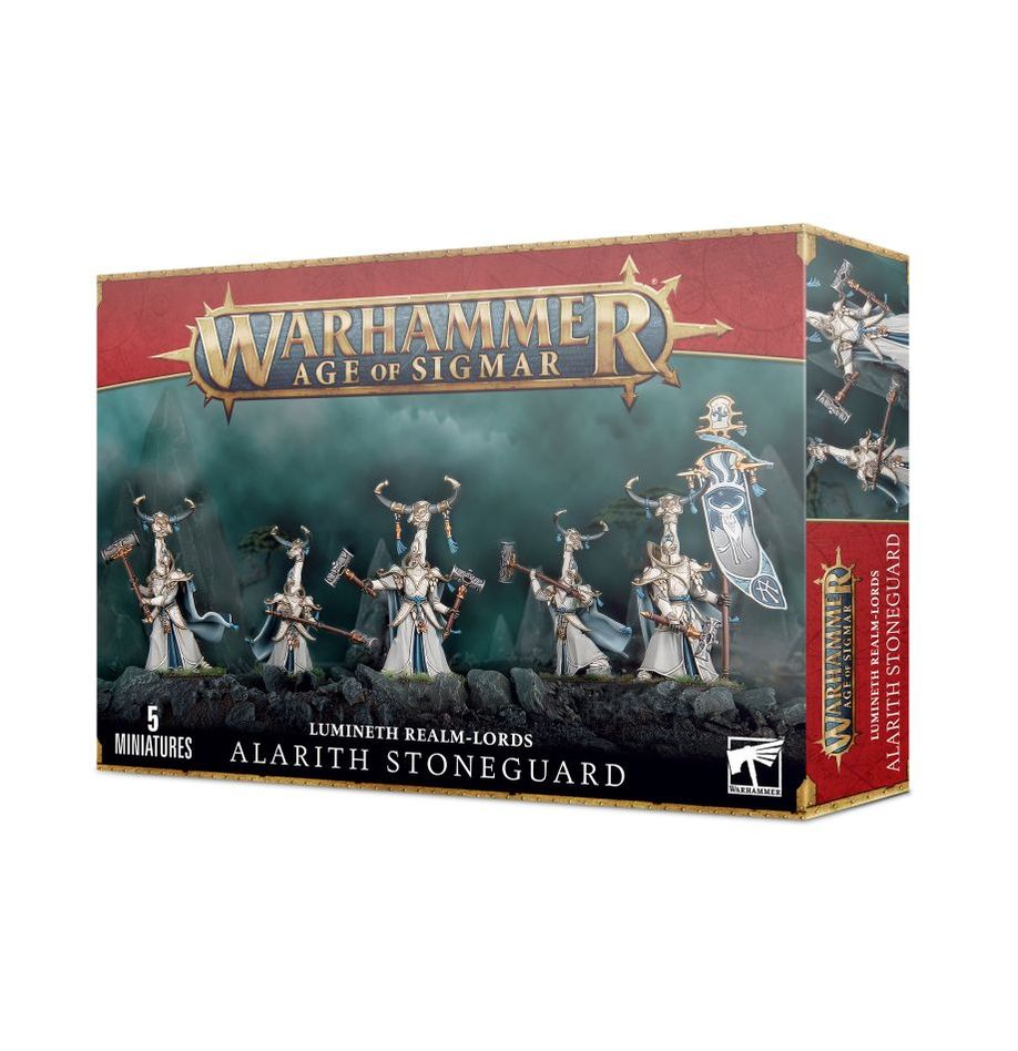 WH AOS LUMINETH REALM LORDS ALARITH STONEGUARD - 87-54