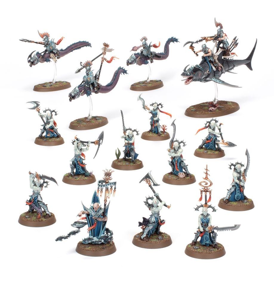 WH AOS IDONETH DEEPKIN VANGUARD / SPEARHEAD - 70-08