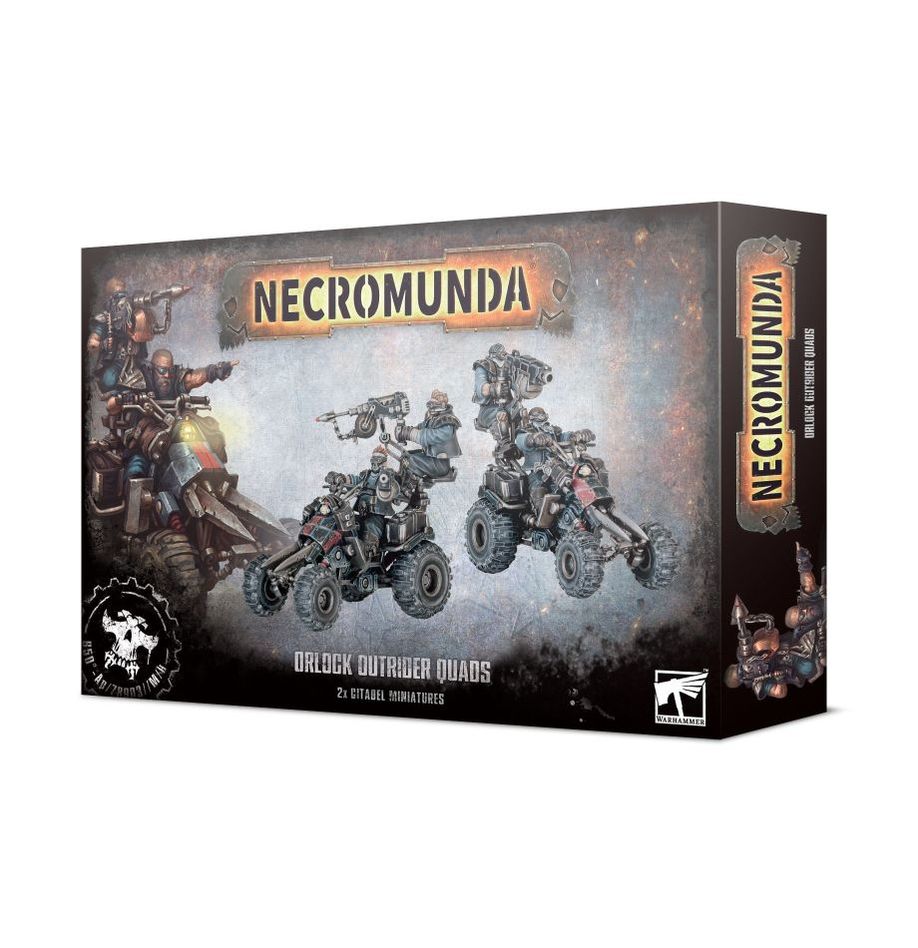 WARHAMMER: NECROMUNDA: ORLOCK OUTRIDER QUADS - 300-98