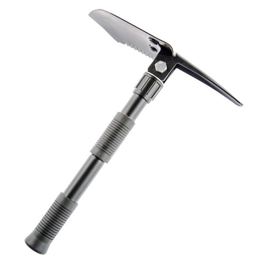 BJK 3 IN 1 MINI PROSPECTING PICK SHOVEL - 3IN1SHOVEL