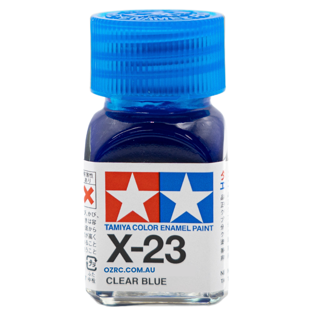 TAMIYA ENAMEL X-23 CLEAR BLUE (GLOSS) - T80023