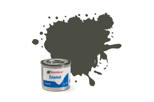 RLM83 DUNKEL GRUN MATT 14ML TINLET NO 253 ENAMEL PAINT HUMBROL -