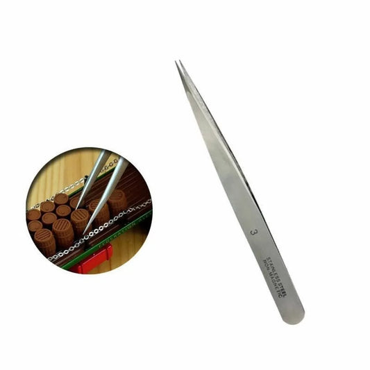 VJP12003 STAINLESS STEEL TWEEZERS - AVT12003