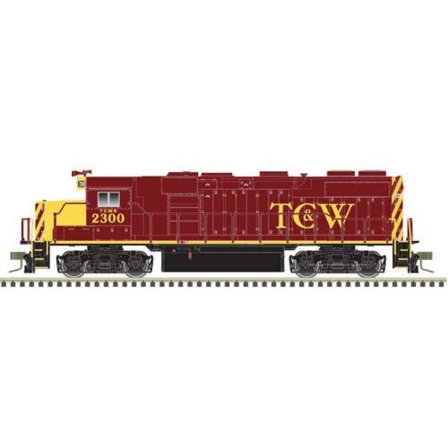 ATLAS N GP39-2 PHASE II LOCOMOTIVE TWIN CITIES & WESTERN ROAD #2301 N SCALE - 40004805