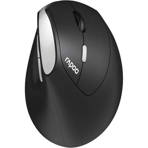 RAPOO EV250 ERGONOMIC VERTICAL WIRELESS MOUSE 6 BUTTON - MIRP-EV250