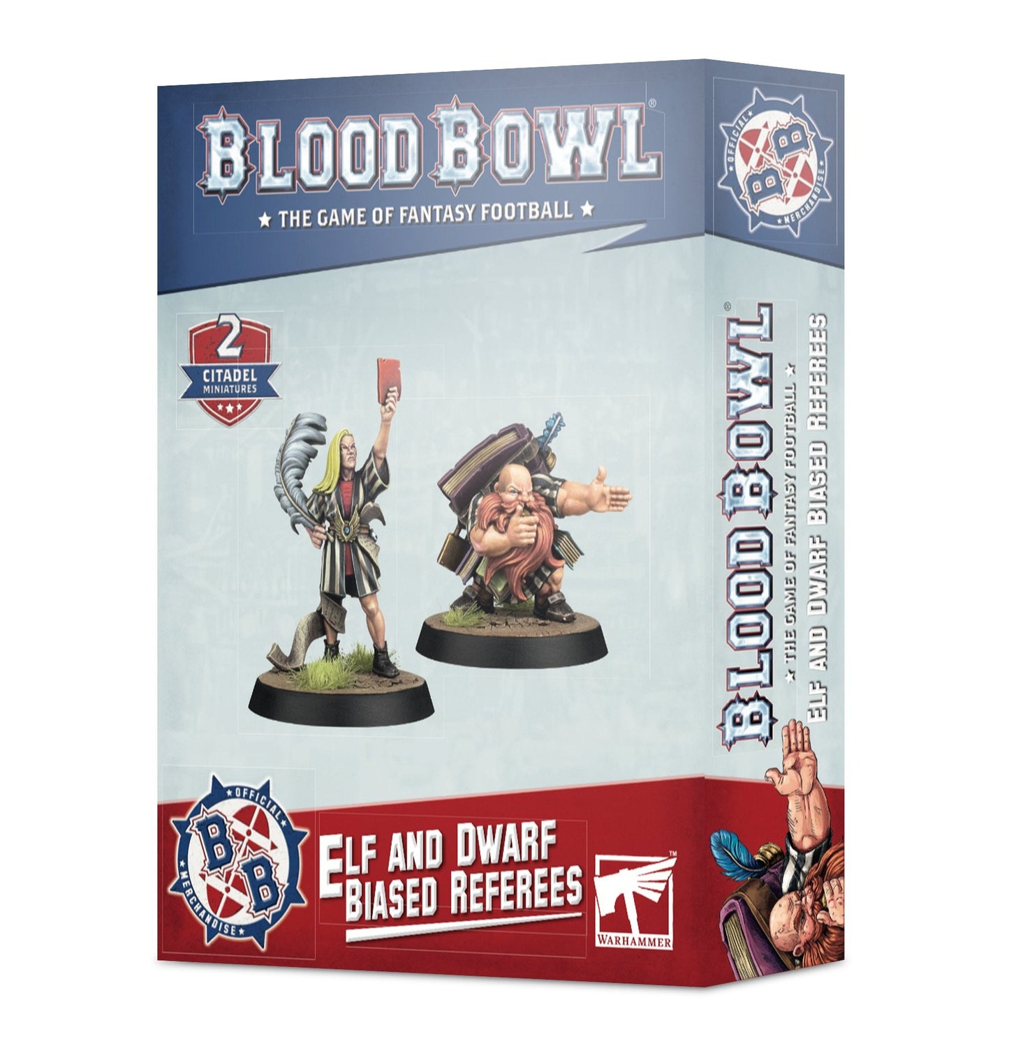 WH BLOOD BOWL ELF & DWARF BIASED REFEREES - 202-16