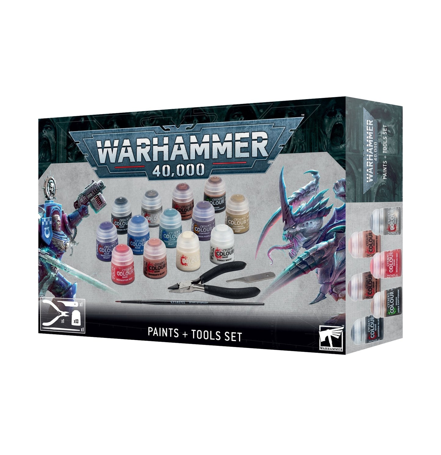 WH 40K PAINT AND TOOLS SET - 60-12
