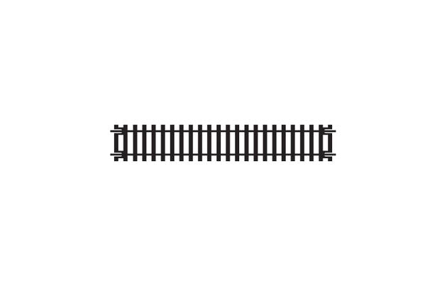 HORNBY STRAIGHT TRACK 18MM - R600