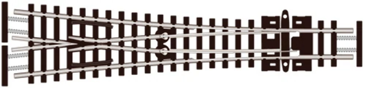 PECO N SCALE CODE 55 ELECTROFROG #6 WYE - SL-E397F