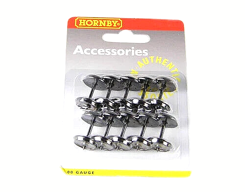 HORNBY 14.1MM DISC WHEELS - 4 HOLE (PACK 10) - R8234