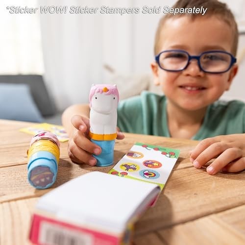 MELISSA & DOUG STICKER WOW! MINI ACTIVITY PAD & REFILL STICKERS, MULTI