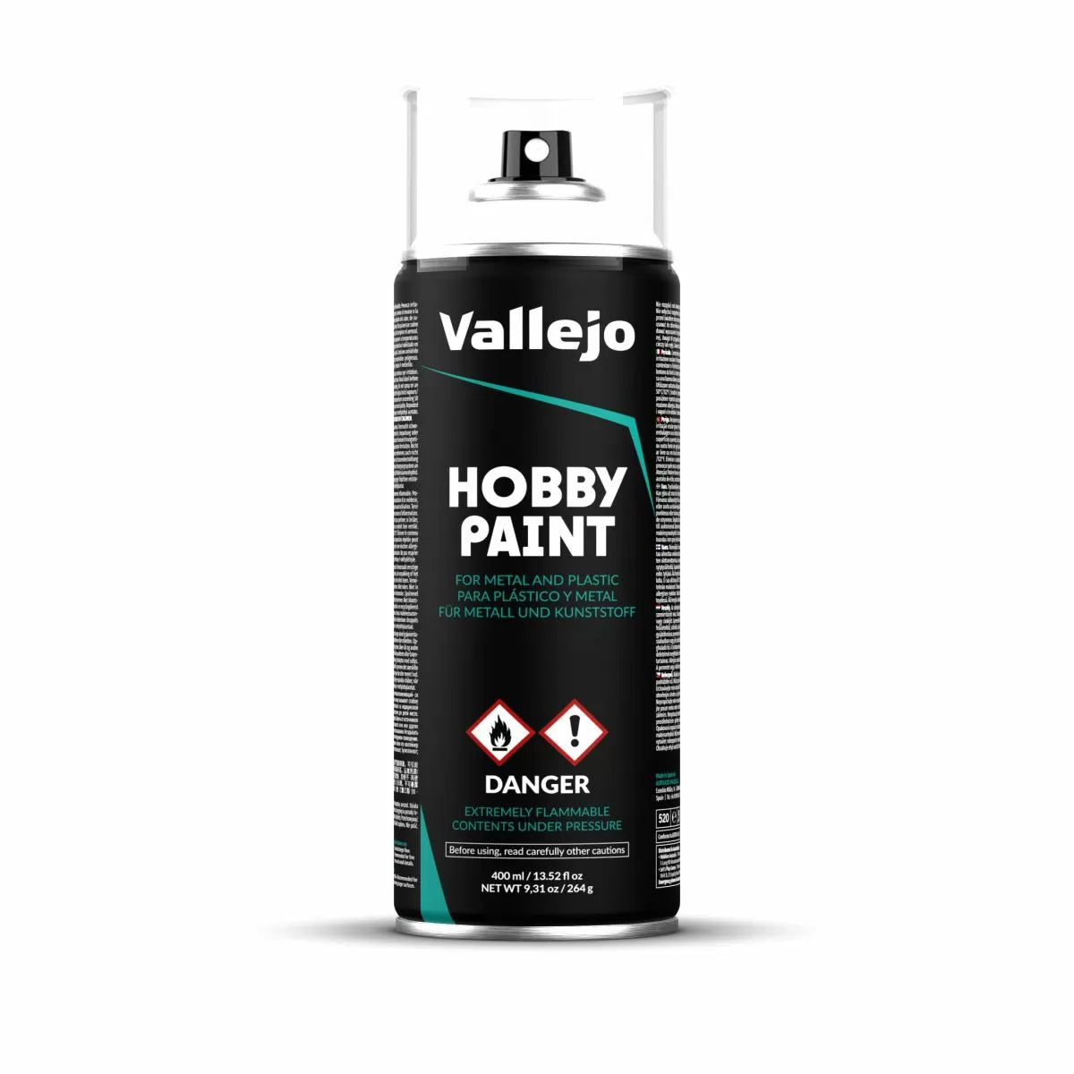 VALLEJO AEROSOL WHITE PRIMER 400ML HOBBY - AV28010