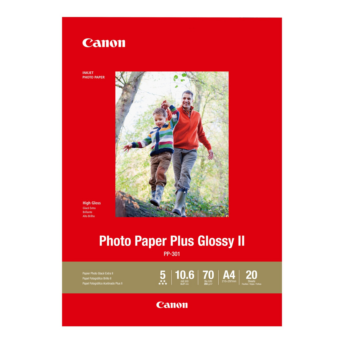 CANON A4 GLOSSY PLUS 20 SHEETS