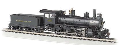 BACHMANN B&O BALDWIN 52 DRIVER 4-6-0 STEAM DCC READY TRAIN ENGINE