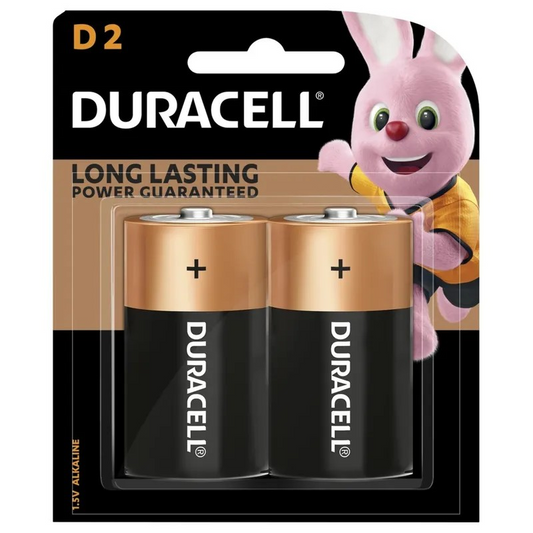 DURACELL COPPERTOP D PK2 - SB3012