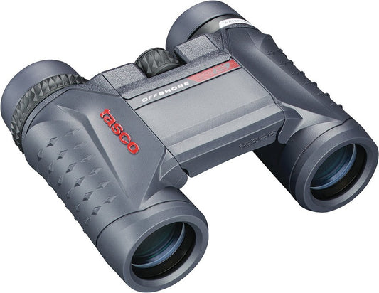 TASCO OFFSHORE 12X 25MM WATERPROOF FOLDING ROOF PRISM BINOCULARS, -200122