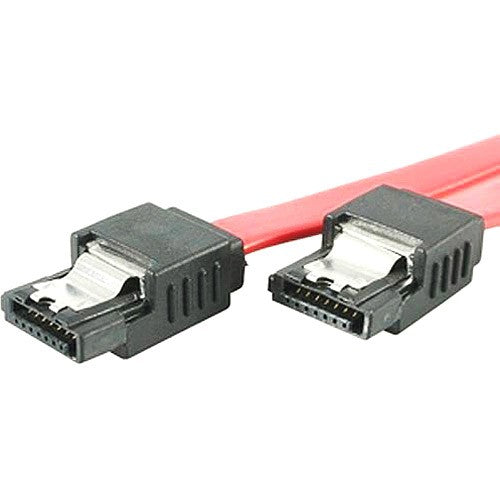 STARTECH LATCHING SATA CABLE 45CM LATCHING RED - 1592965