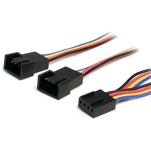 STARTECH 12IN 4PIN PWM FAN EXTENSION Y CABLE - 1822410
