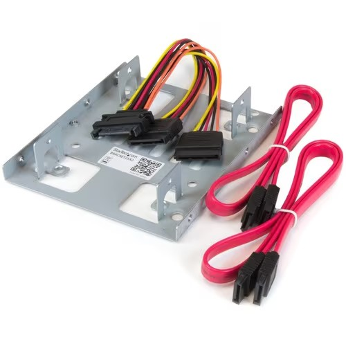 STARTECH DUAL 2.5 INCH SATA HARD DRIVE TO 3.5 INCH BAY MOUNTING - 2518407
