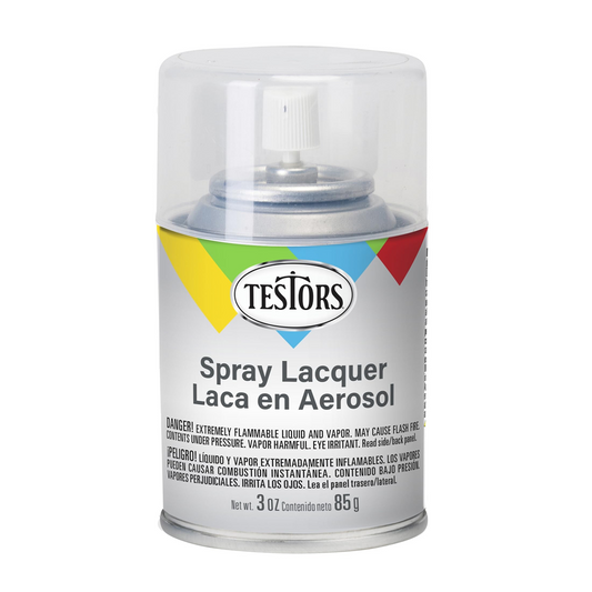 TESTORS DULLCOTE 85G LACQUER SPRAY