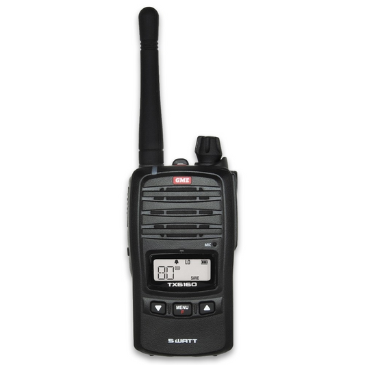 GME 5W UHF TRANSCEIVER TX6160 - SINGLE W/ ACC - TX6160X