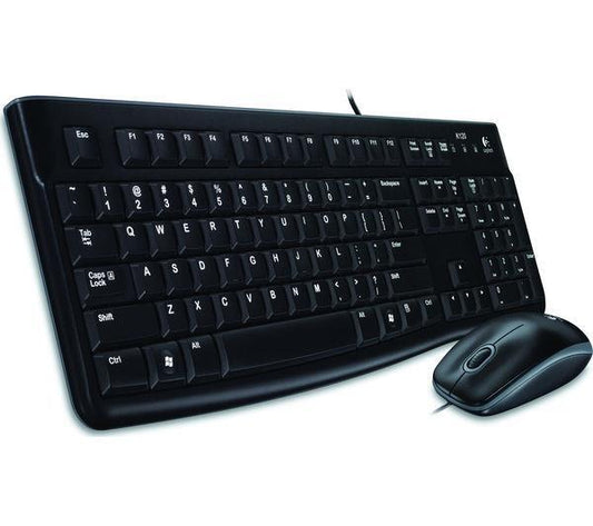 LOGITECH MK120 USB KEYBOARD AND MOUSE COMBO