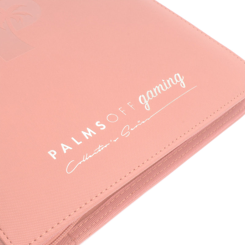 PALMS OFF GAMING ZIP BINDER PINK 9 POCKET 360 SLOTS - ZB-09-PNK 