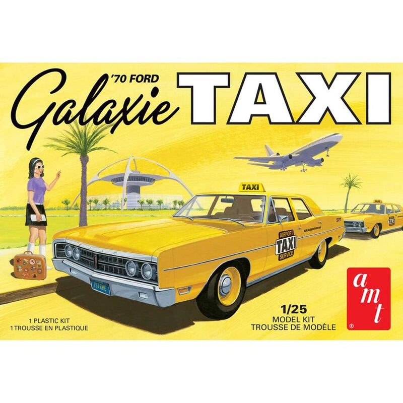 1243M Luggage Skill 2 Model Kit 1 by 25 Scale Model for 1970 Ford Galaxie Taxi