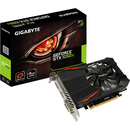 GIGABYTE GEFORCE GTX 1050TI GRAPHICS CAR - N105TD54GD