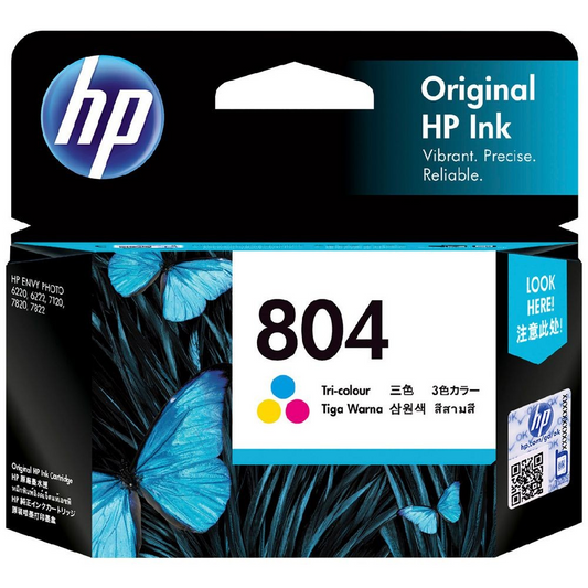 HP 804 COLOUR INK CARTRIDGE - HI804C 