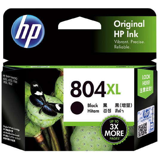 HP 804XL BLACK INK CARTRIDGE - HI804BXL 