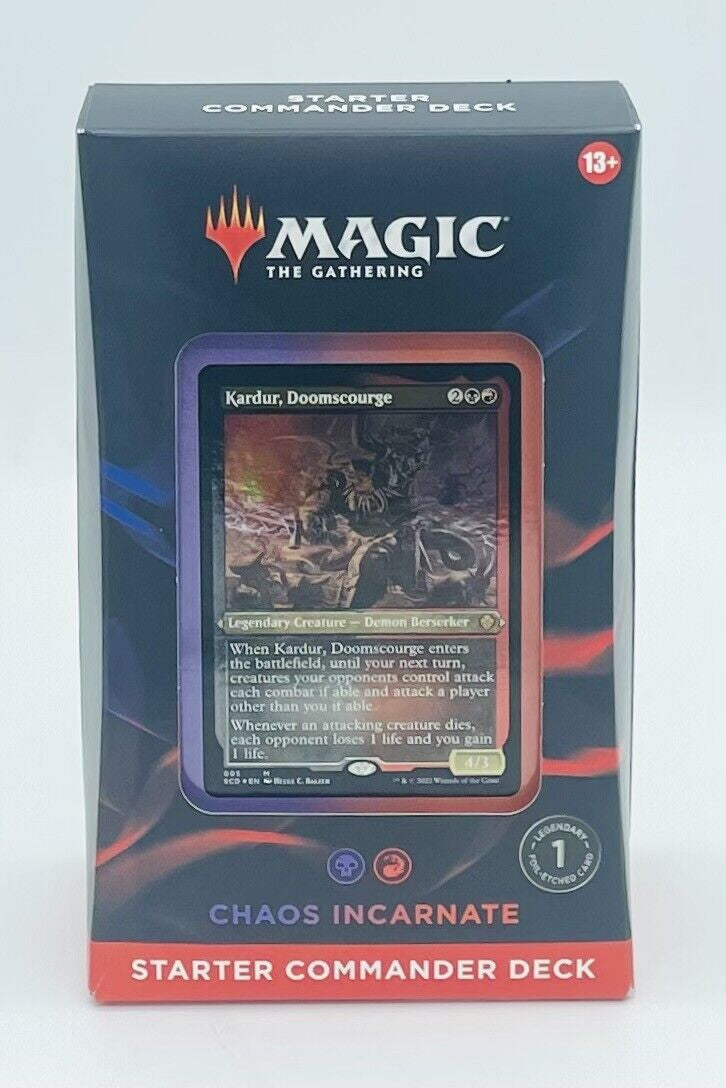 Magic the Gathering - 2022 Starter Commander Decks Assorted - C99230000