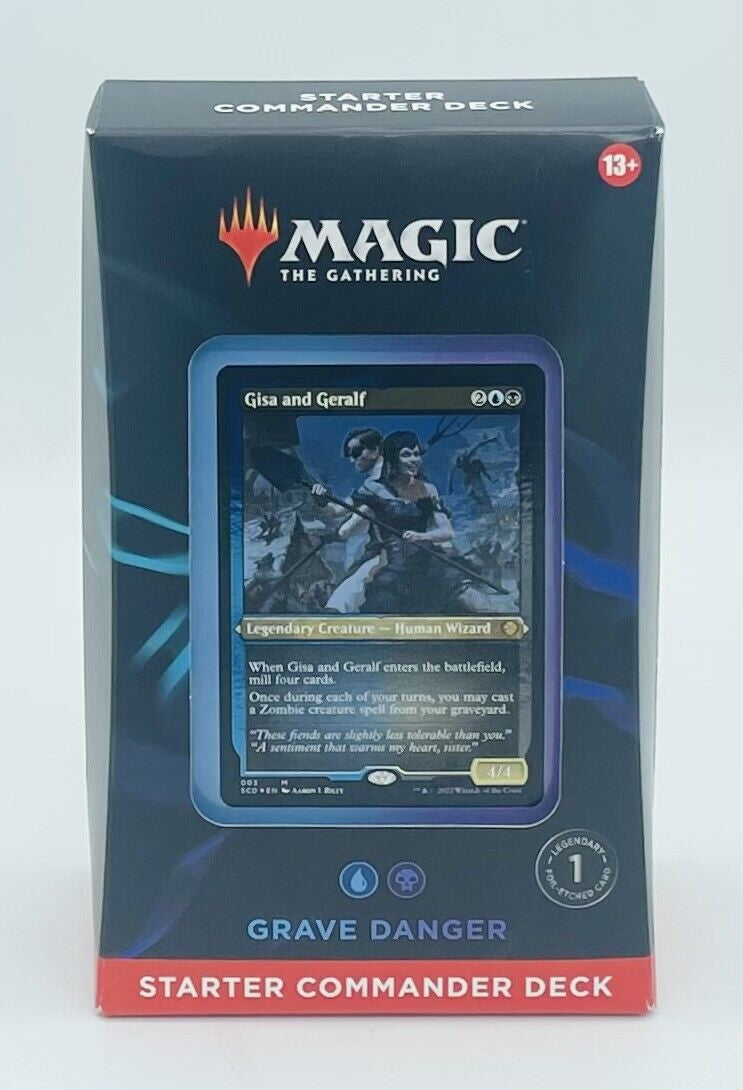 Magic the Gathering - 2022 Starter Commander Decks Assorted - C99230000