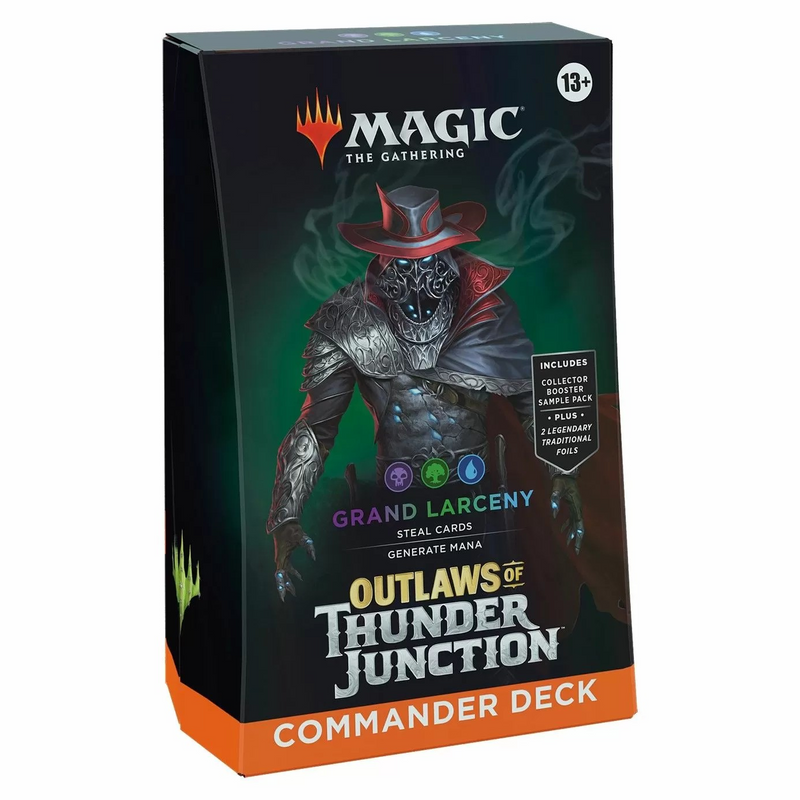 MAGIC THE GATHERING OUTLAWS OF THUNDER JUNCTION COMMANDER DECKS ASSORTED - D32630000 