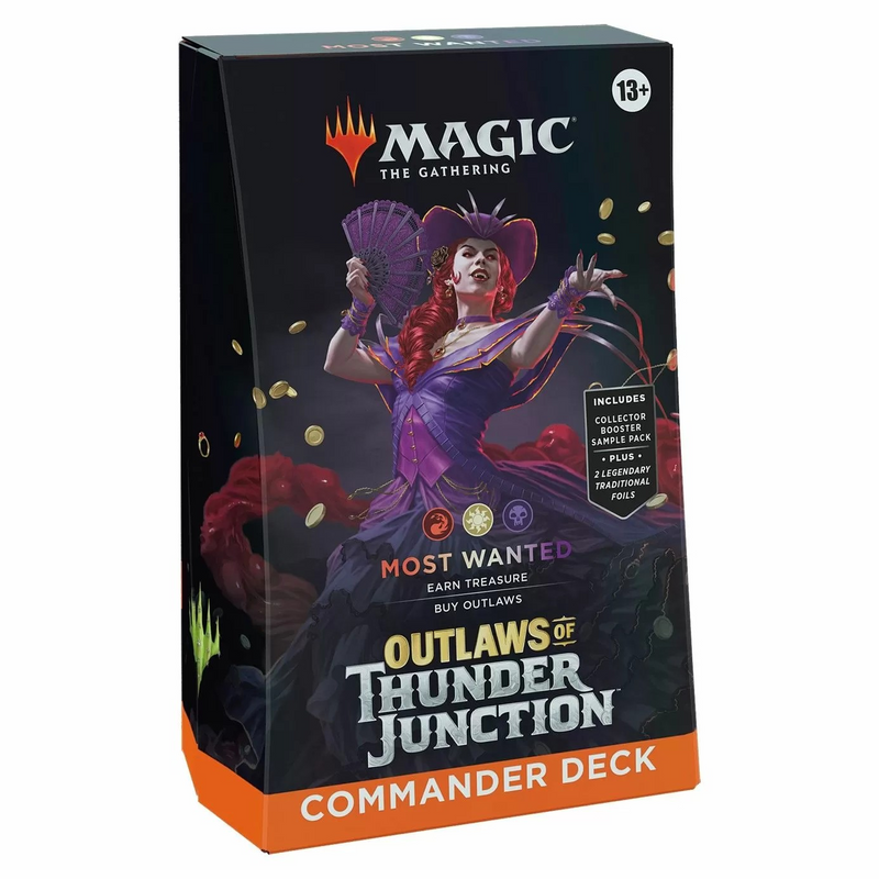 MAGIC THE GATHERING OUTLAWS OF THUNDER JUNCTION COMMANDER DECKS ASSORTED - D32630000 