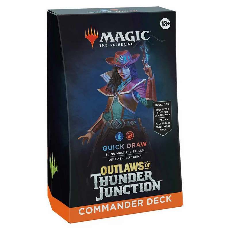 MAGIC THE GATHERING OUTLAWS OF THUNDER JUNCTION COMMANDER DECKS ASSORTED - D32630000 