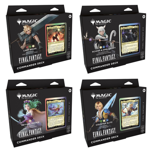 MAGIC THE GATHERING FINAL FANTASY COMMANDER DECK - ASSORTED - D38450000