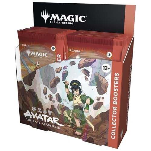 MAGIC THE GATHERING AVATAR THE LAST AIRBENDER COLLECTOR BOOSTER DISPLAY (12 PACKS) - 195166290461
