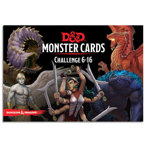 D&D SPELLBOOK CARDS MONSTER CHALLENGE 6- - C62830000