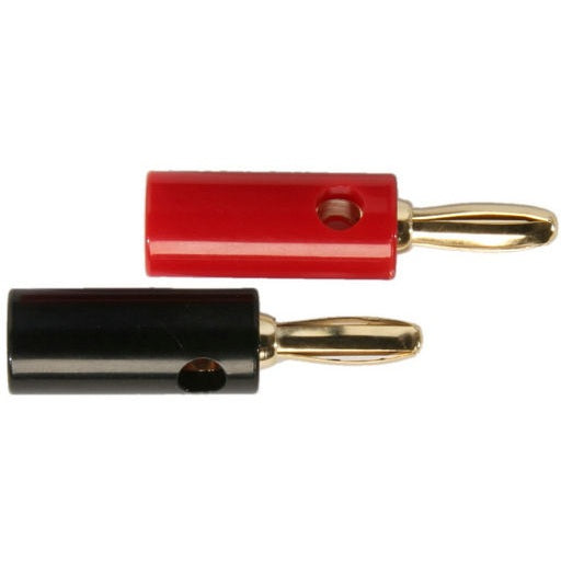 WES P758 BANANA PLUG BLACK - P758