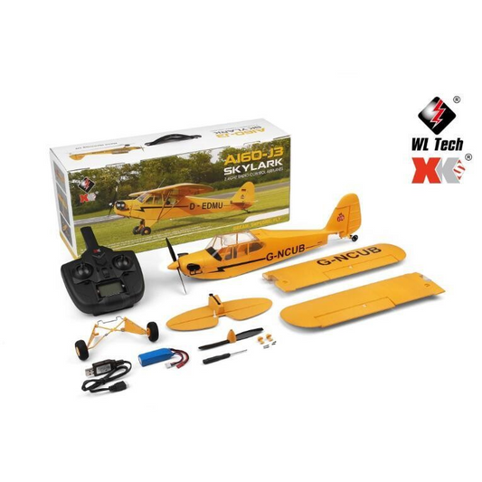 A160-J3 SKYLARK RC AIRPLANE WITH BRUSHLESS MOTOR RTF - WLA160
