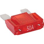 50A Red Automotive Maxi Blade Fuse - S5345