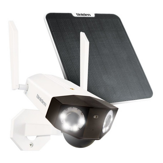 UNIDEN APP CAM SOLO PANO KIT 3K SECURITY CAMERA WITH SOLAR PANEL - APPCAMSOLOPANOKIT