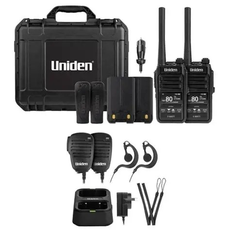 UNIDEN UH785-2TP 5W HANDHELD UHF TRADIES PACK - UH785-2TP