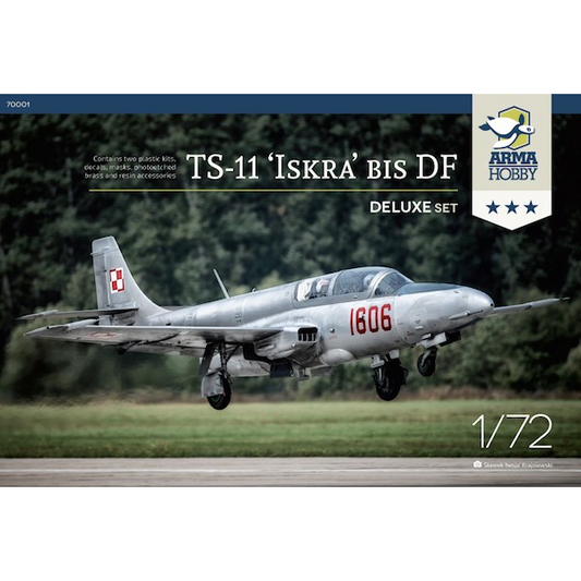 ARMA HOBBY 1/72 TS-11 ISKRA DELUXE SET PLASIC MODEL KIT - AH70001