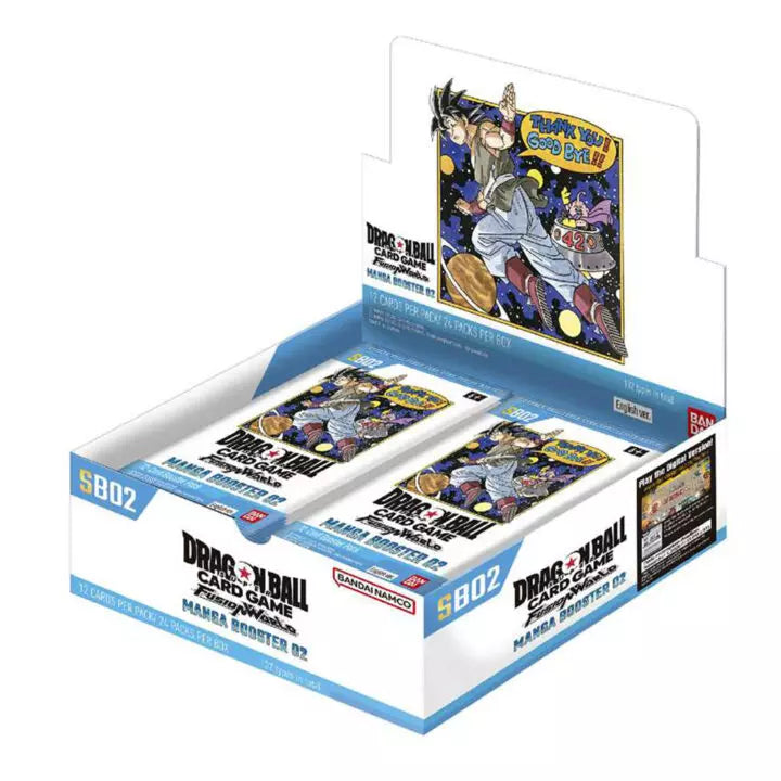 DRAGON BALL FUSION WORLD MANGA BOOSTER BOX (SB02)