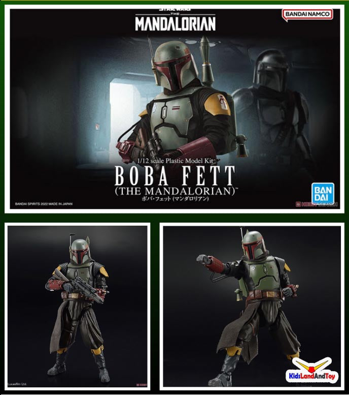 BANDAI 1/12 SAR WARS BOBA FETT THE MANDALORIAN - G5063390