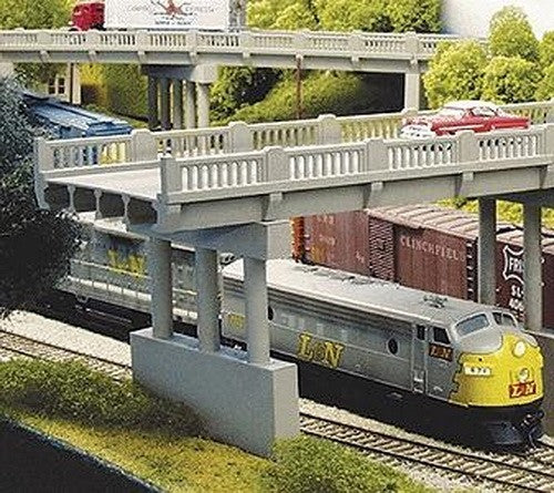 RIX PRODUCTS 628-0152 N 50' EARLY HIGHWAY OVERPASS W/1 PIER - 6280152